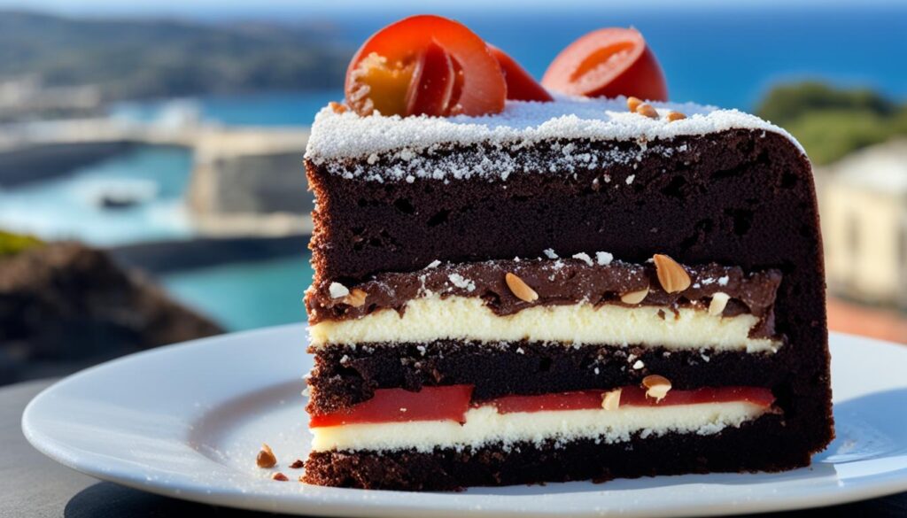 torta caprese di Sal De Riso torta caprese di Sal De Riso
